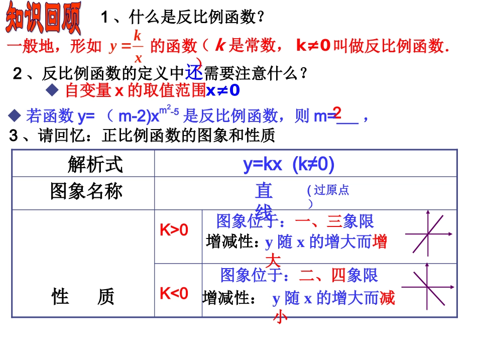 反比例函数图象及性质_第3页