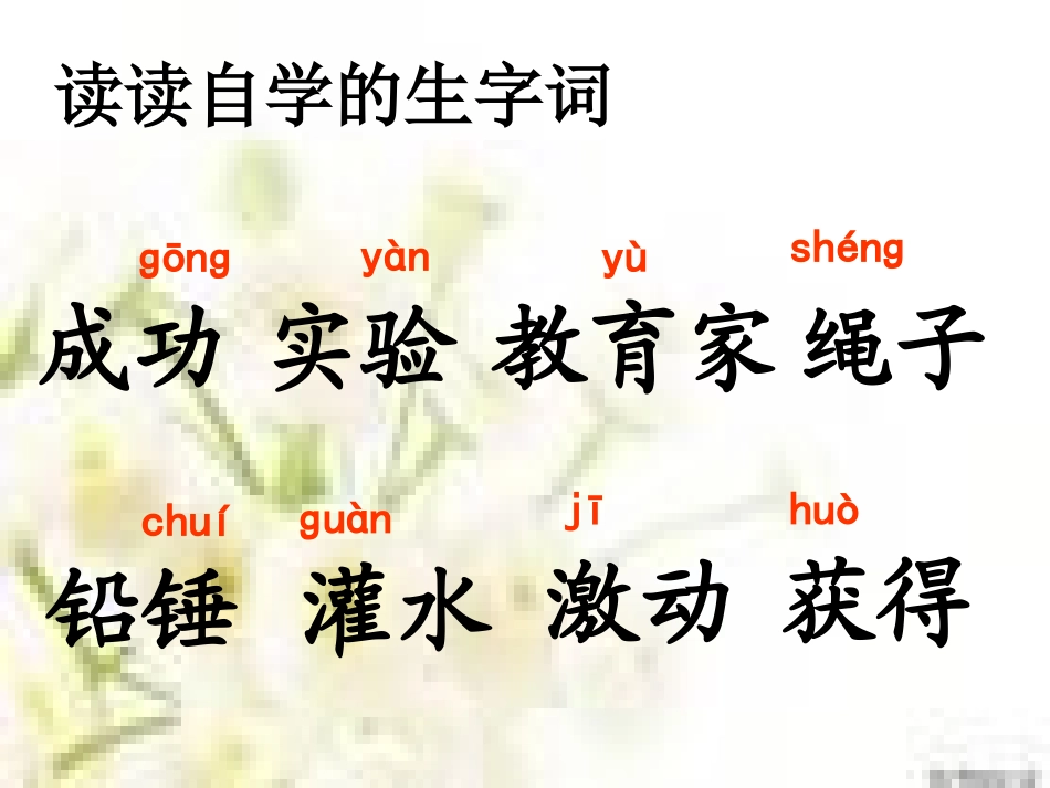 再次修改后《一次成功的实验》课件(第一课时）_第3页