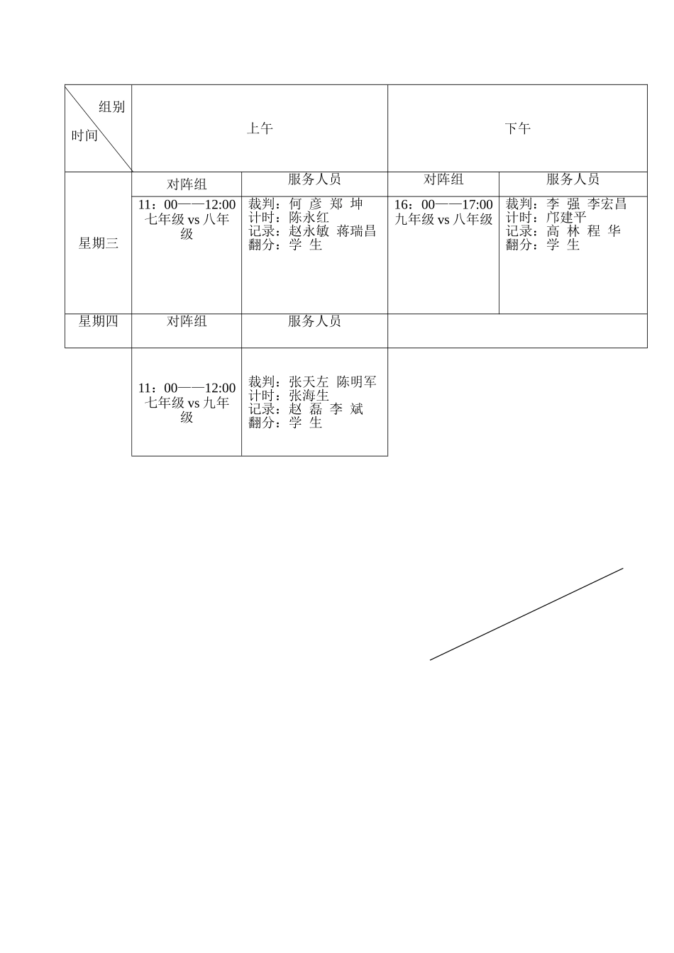 教师篮球赛安排_第2页