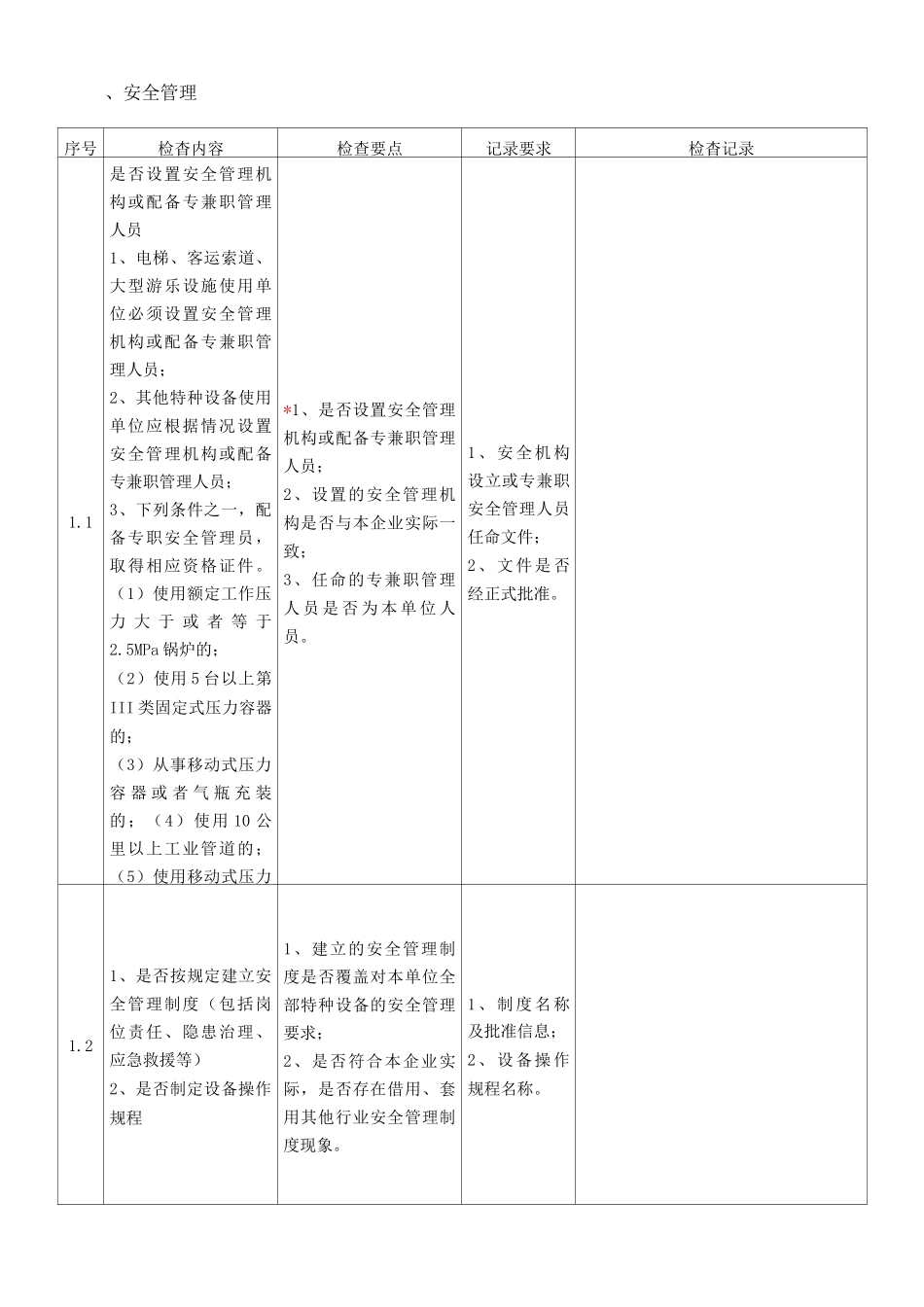 特种设备现场检查记录_第2页