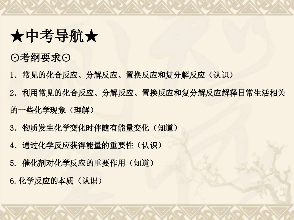 考点5化学反应类型及影响化学反应的因素_第2页