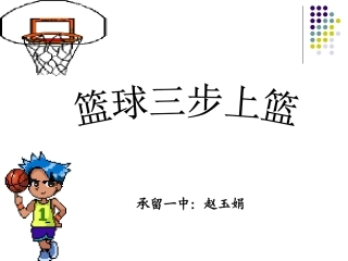 篮球三步上篮