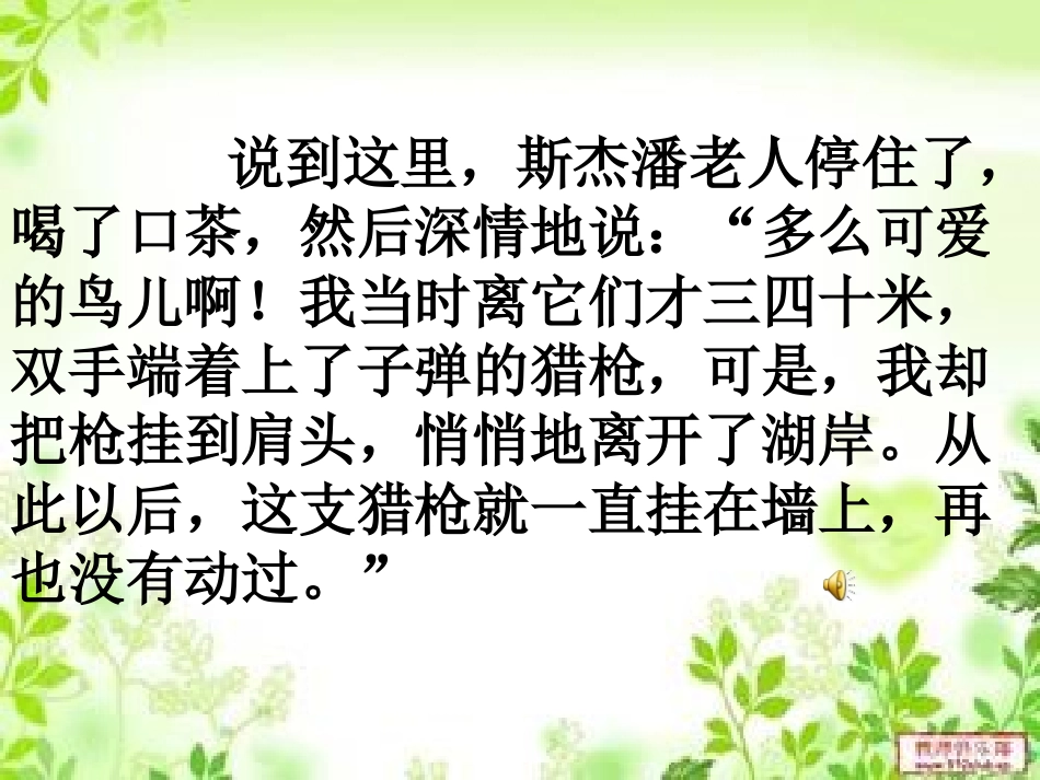 《天鹅的故事》课件_第3页