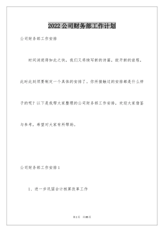 2024公司财务部工作计划_16