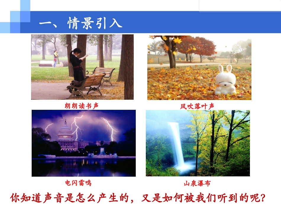《声音的产生与传播》参考课件_第2页