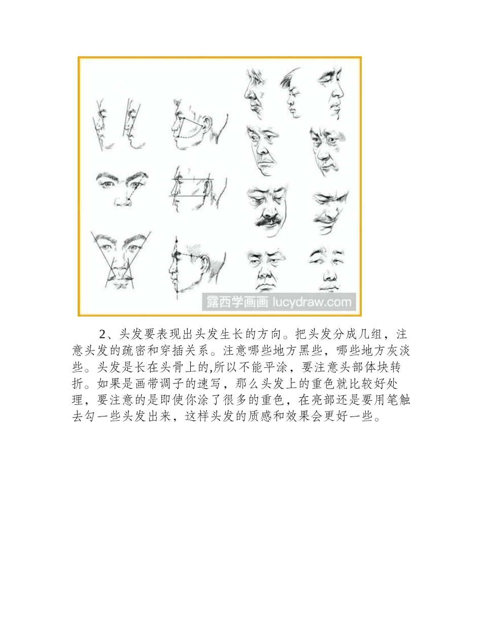 美术联考速写上九十，你只需要做到这一点!美术联考_第2页