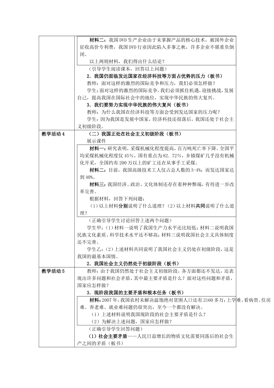 《我们的社会主义祖国》教学设计方案_第2页