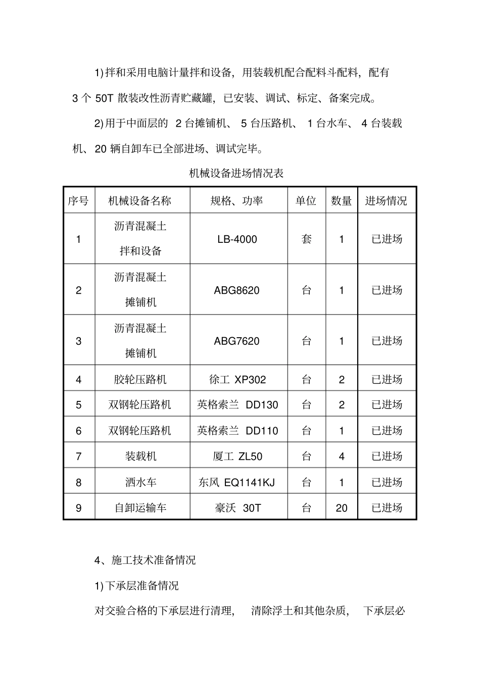 a沥青混泥土中面层试验段施工组织设计_第3页