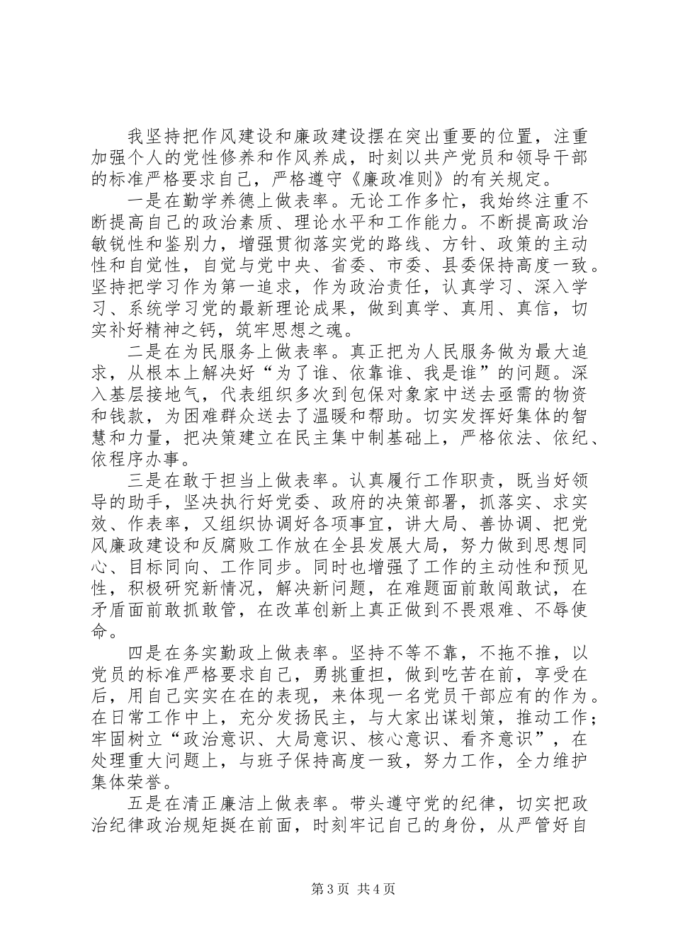 201X年巡察办个人述职述廉报告_第3页