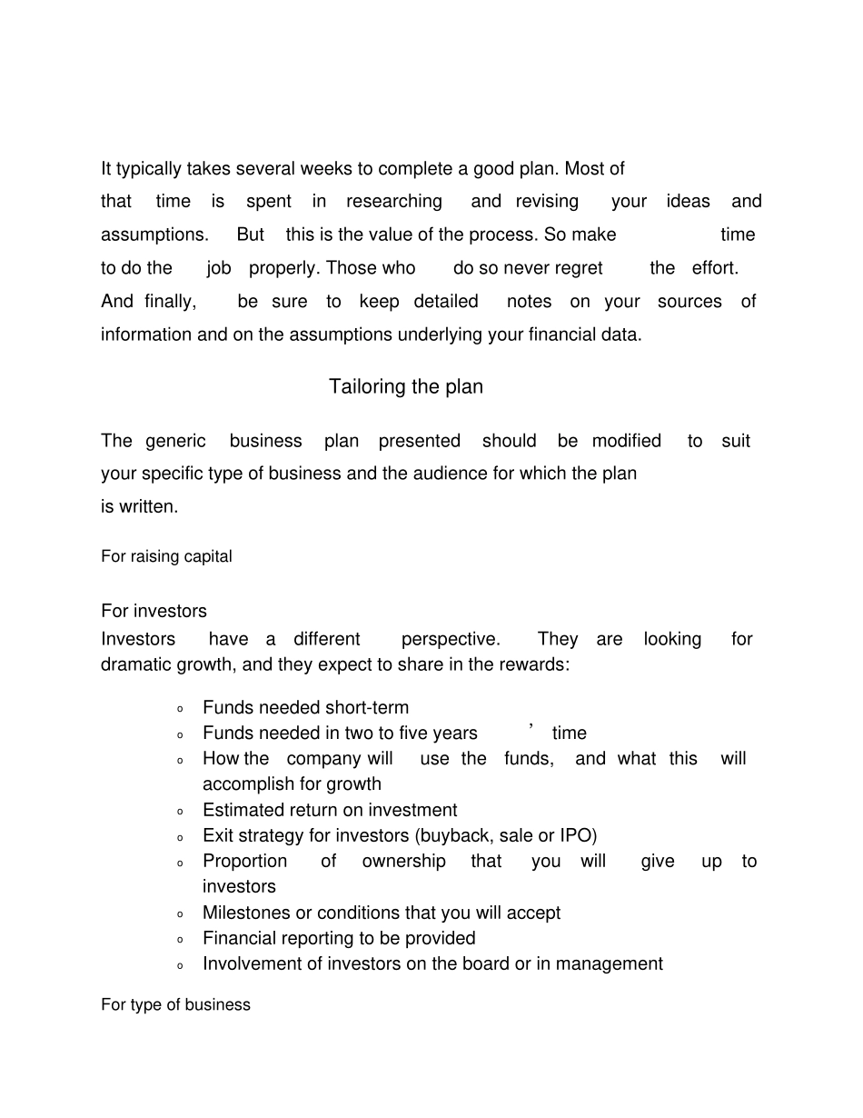 Business-plan-template全英商业计划书模板_第2页