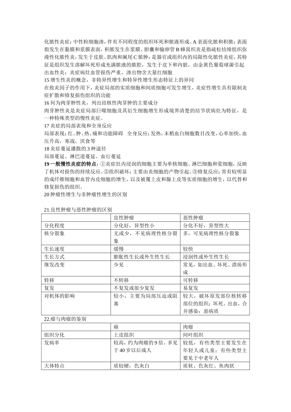 试比较肥大和增生2种不同的病理过程_第3页