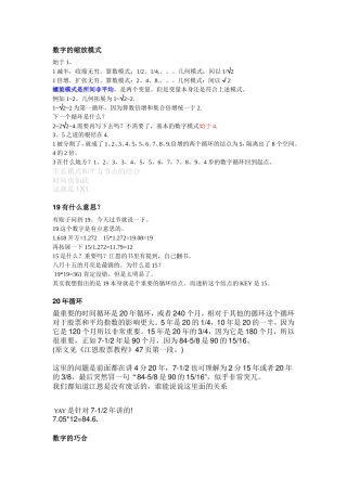 数字的缩放模式