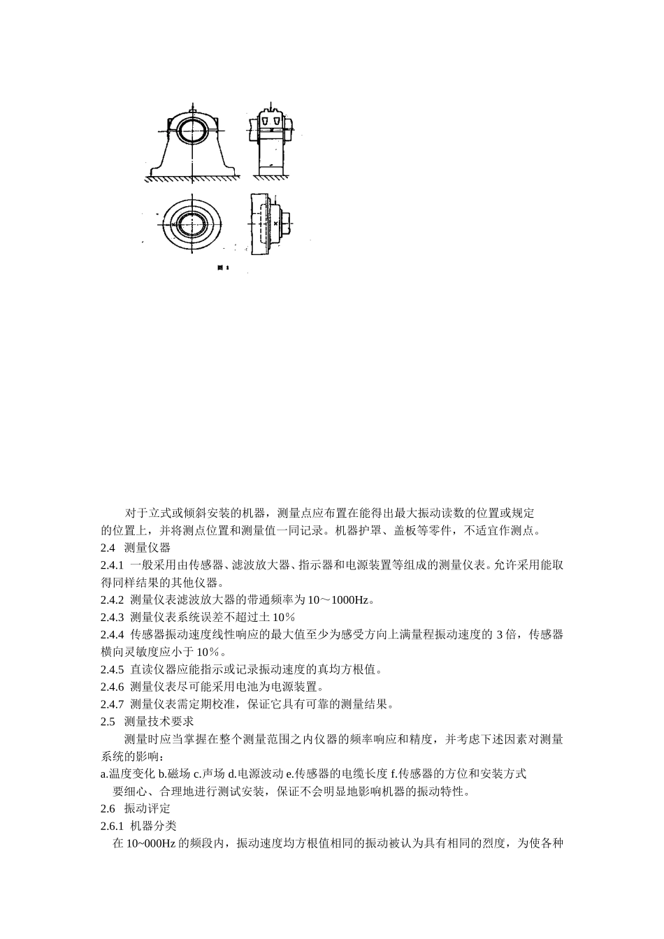 石油化工旋转机械振动标准_第2页