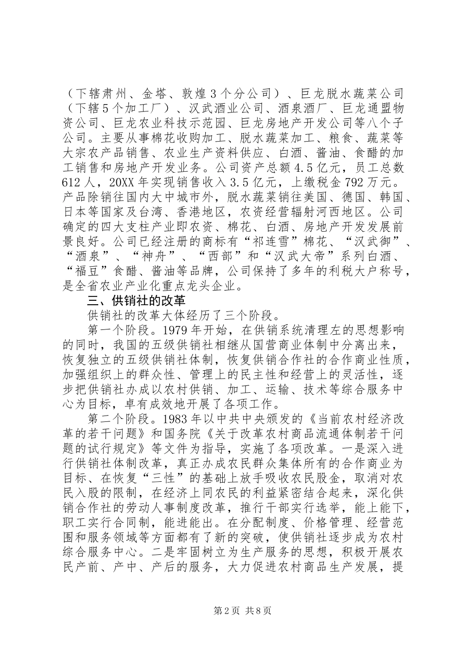 供销社年终工作总结_第2页