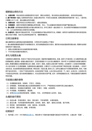 偏头痛的症状与治疗02