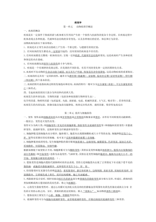 兽医病理学 20%