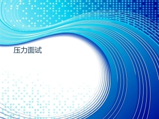 人力资源-压力面试(PPT 13页)