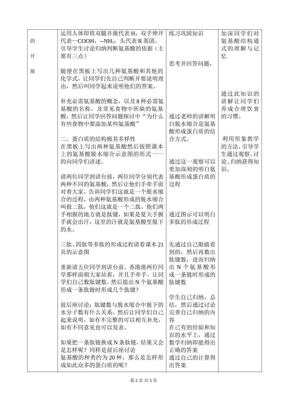 生命活动的物质承担者——蛋白质_第2页