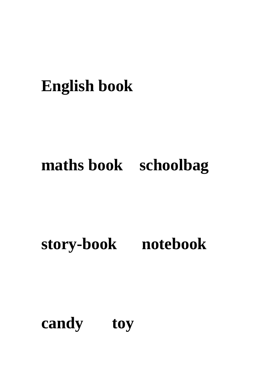 四上重点词汇与句子_第3页