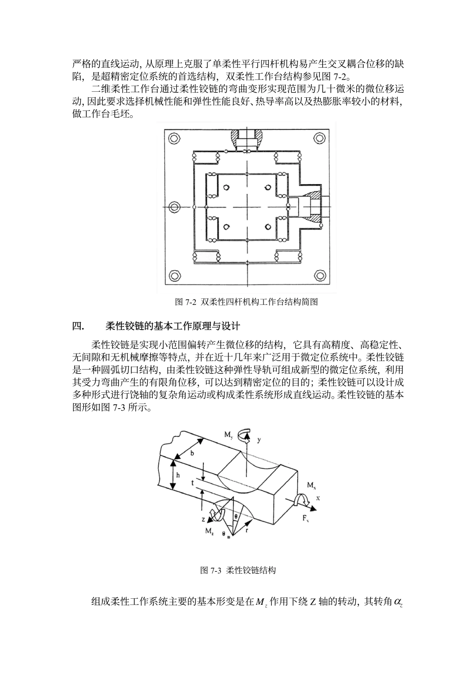 柔性铰链微动机构的分析与设计_第2页