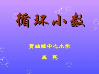 循环小数 (2)