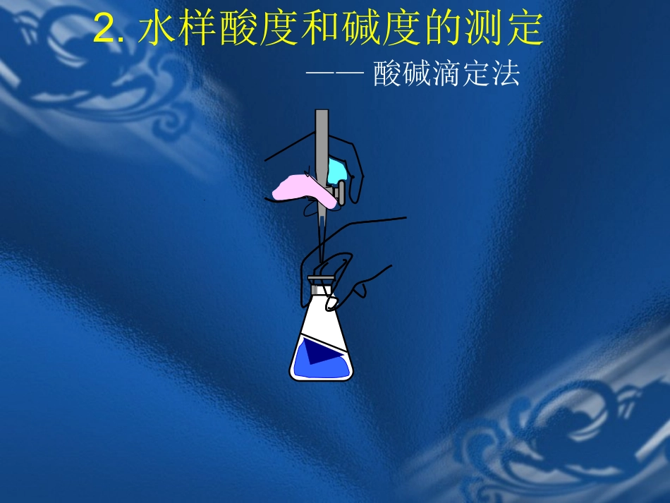 水中酸度和碱度的测定_第1页