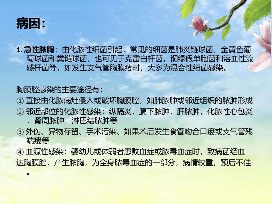 脓胸病人的护理1_第3页
