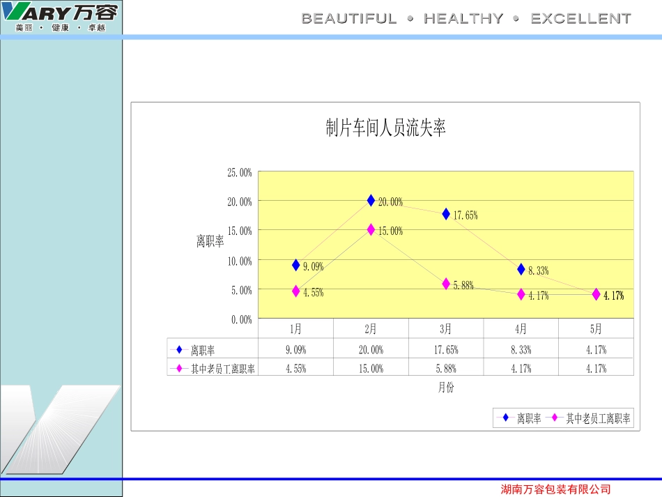 人力资源部2011年1-5月离职率分析_第2页