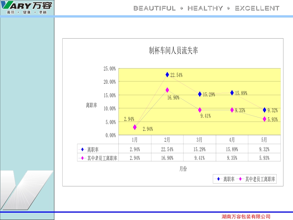 人力资源部2011年1-5月离职率分析_第3页