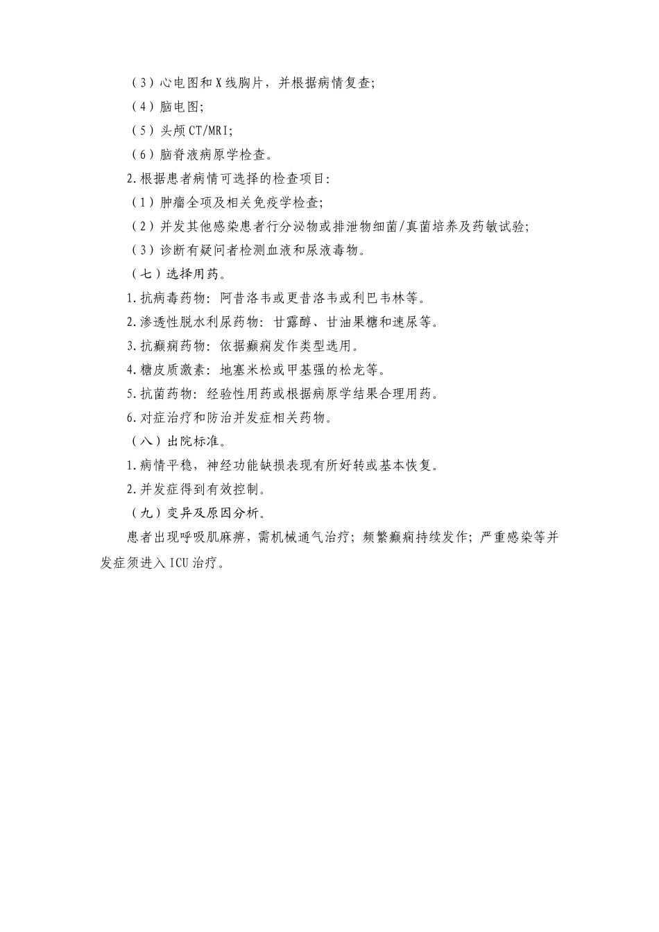 神经内科专业8个病种临床路径_第2页