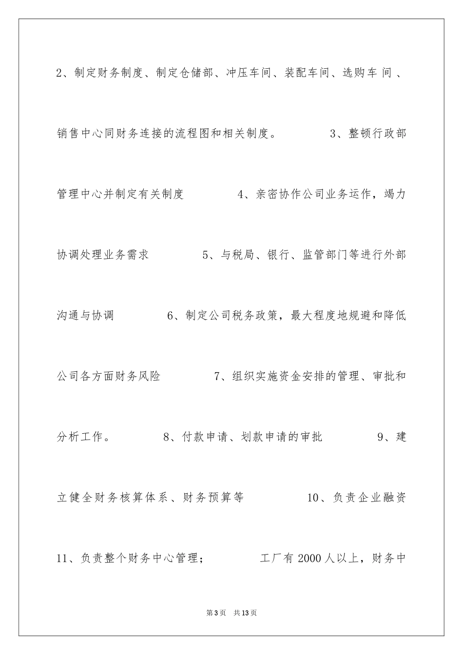 2024CFO简历表_第3页