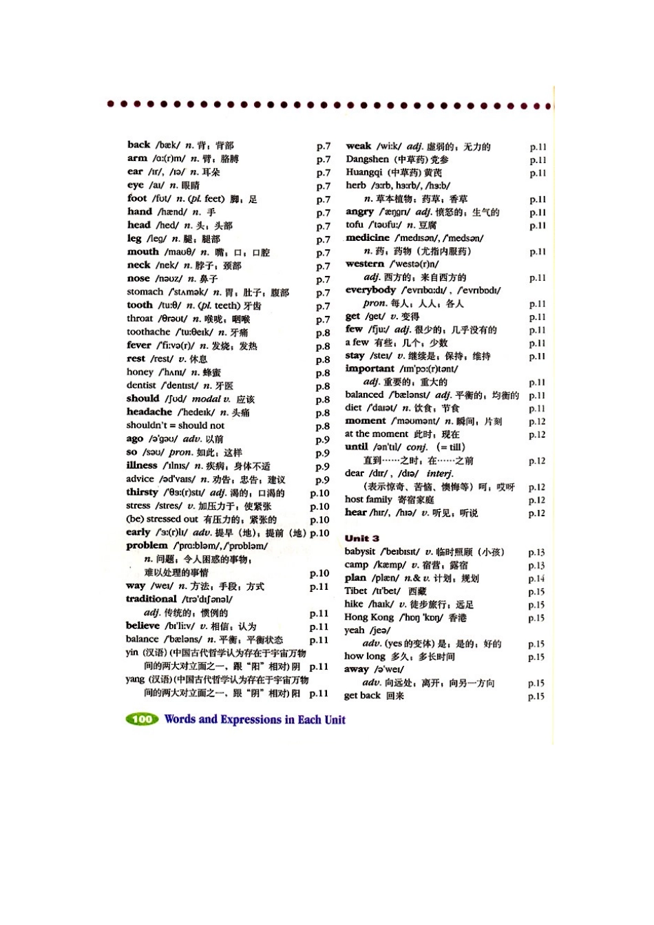 新人教版英语八上单词_第2页