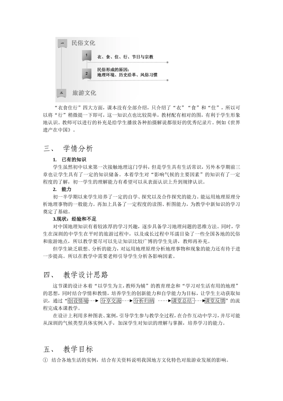 民俗与旅游教学设计_第2页