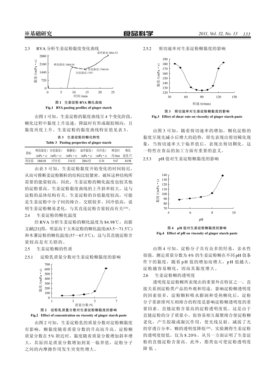 生姜淀粉基本的性质_第3页