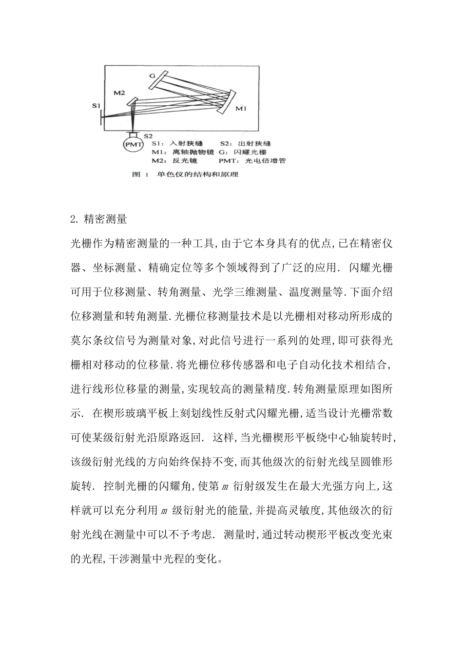 闪耀光栅的应用_第3页