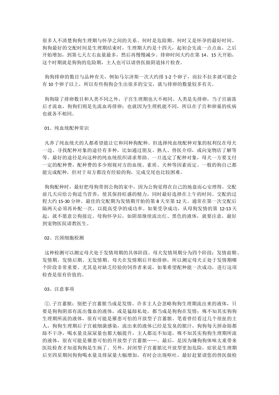 生小狗注意事项_第1页
