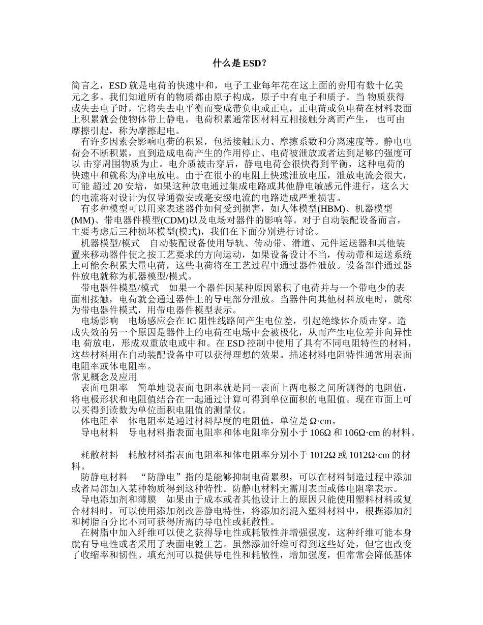 什么是静电ESD_第1页