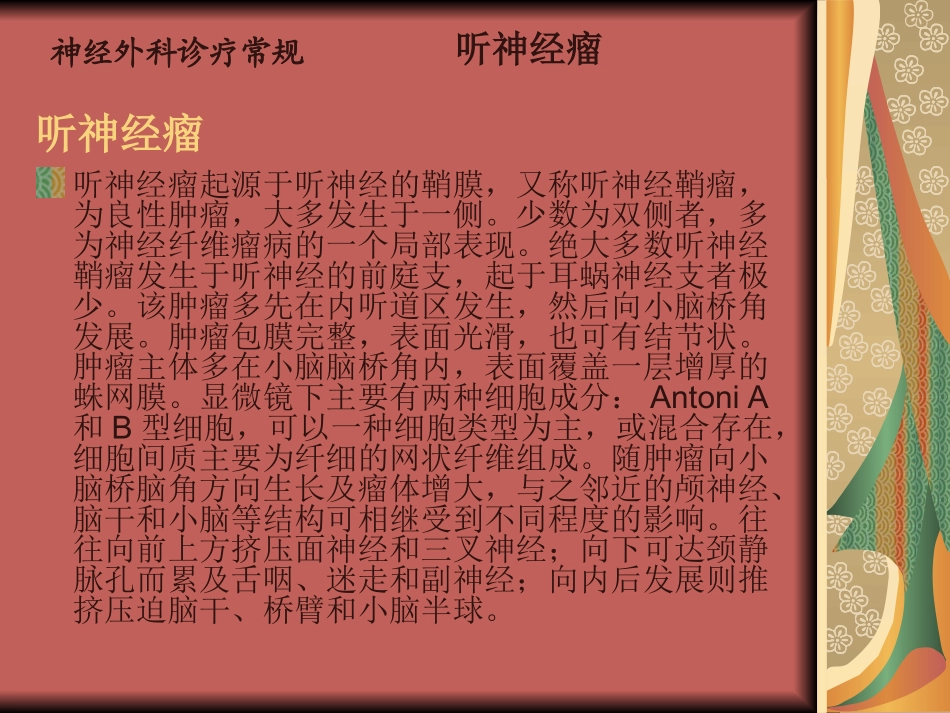 颅脑肿瘤之听神经瘤_第2页