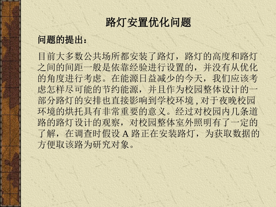 路灯安置优化问题_第2页