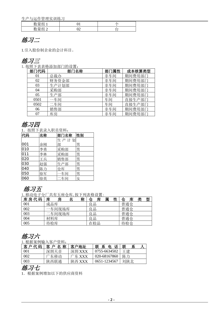 生产培训练习(XXXX)_第2页