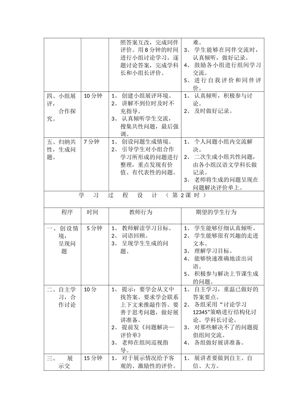 《晏子使楚》教学方案设计_第2页