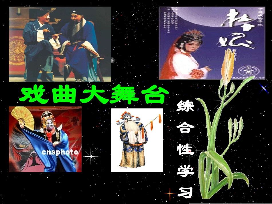 《戏曲大舞台》课件_第1页