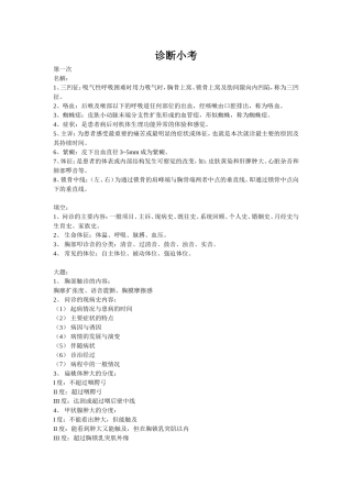 内科150个考试点,急救药品