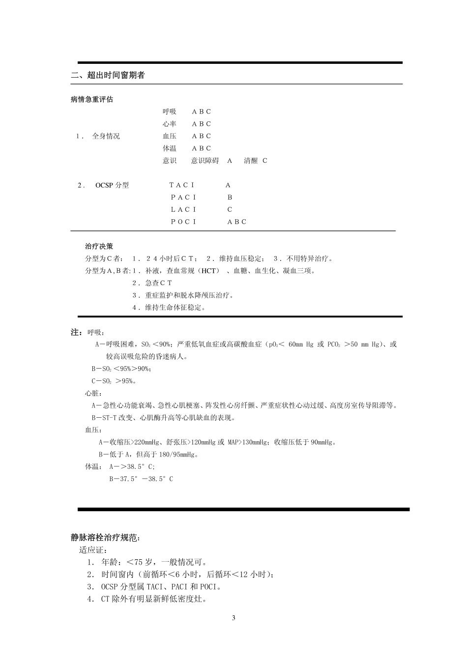 脑卒中紧急诊治规范_第3页