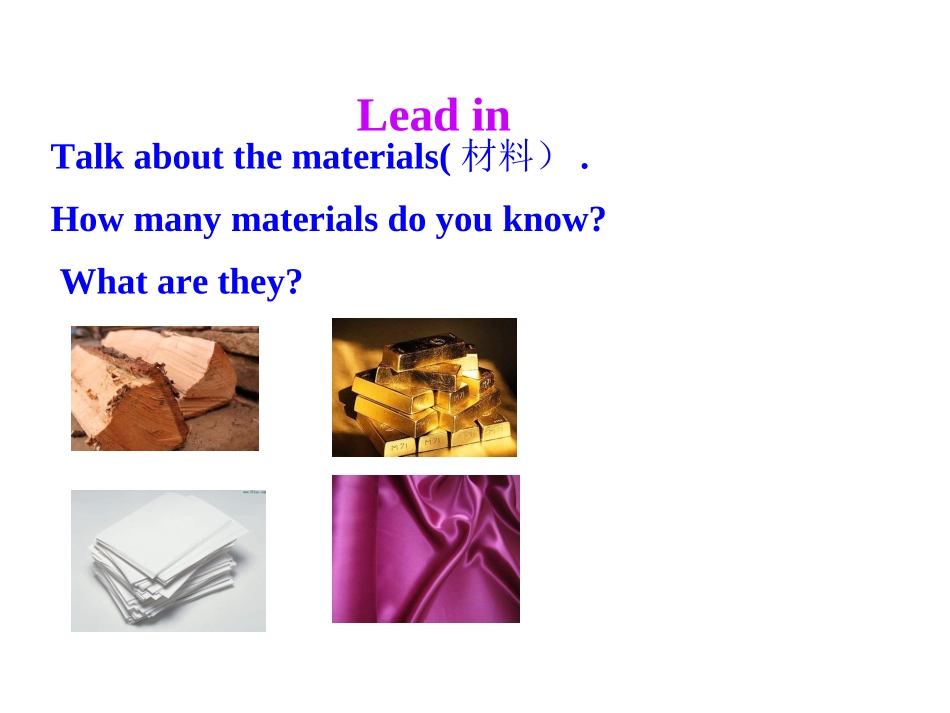 人教新目标九年级+Unit+5+What+are+the+shirts+made+of+Section+A（共37张PPT）_第2页