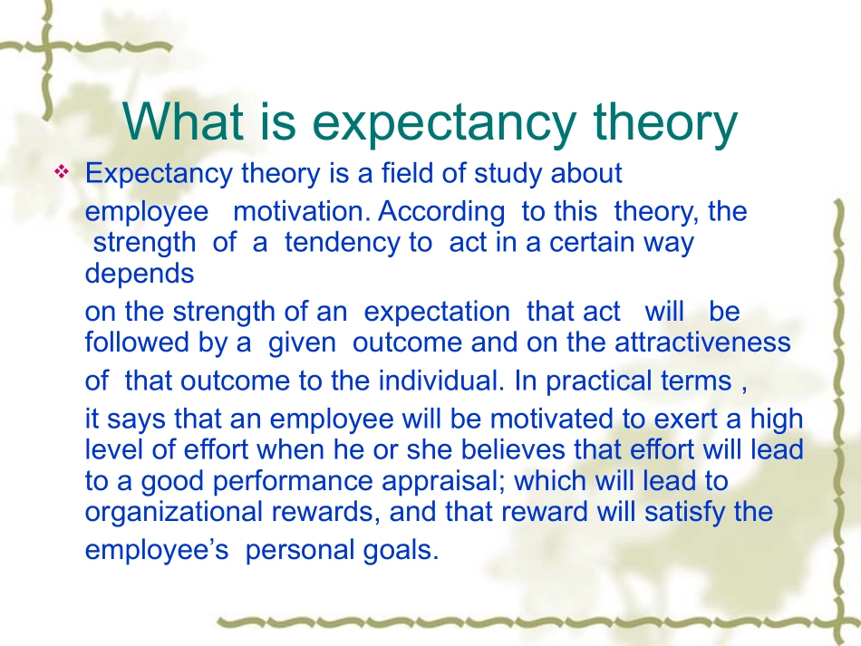 期望理论 英文PPT_第2页