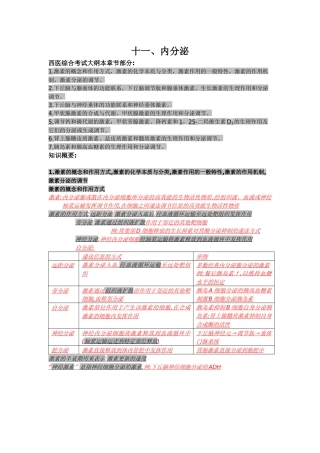 十一、内分泌