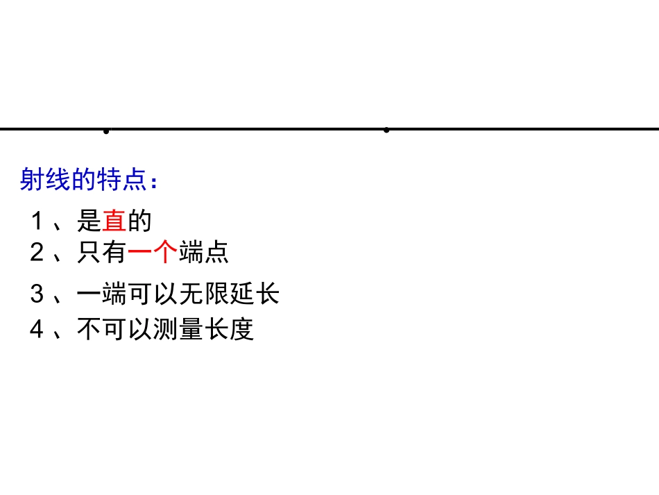认识射线直线_第3页