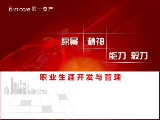 人力资源专业--职业生涯开发与管理