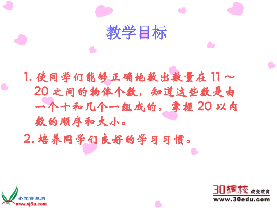 《11～20各数的认识》PPT课件_第2页